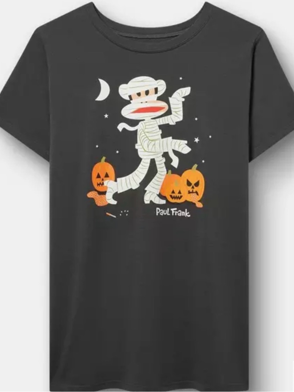 Torrid Paul Frank Halloween Mummy Graphic Tee Size 1 1X 14/16